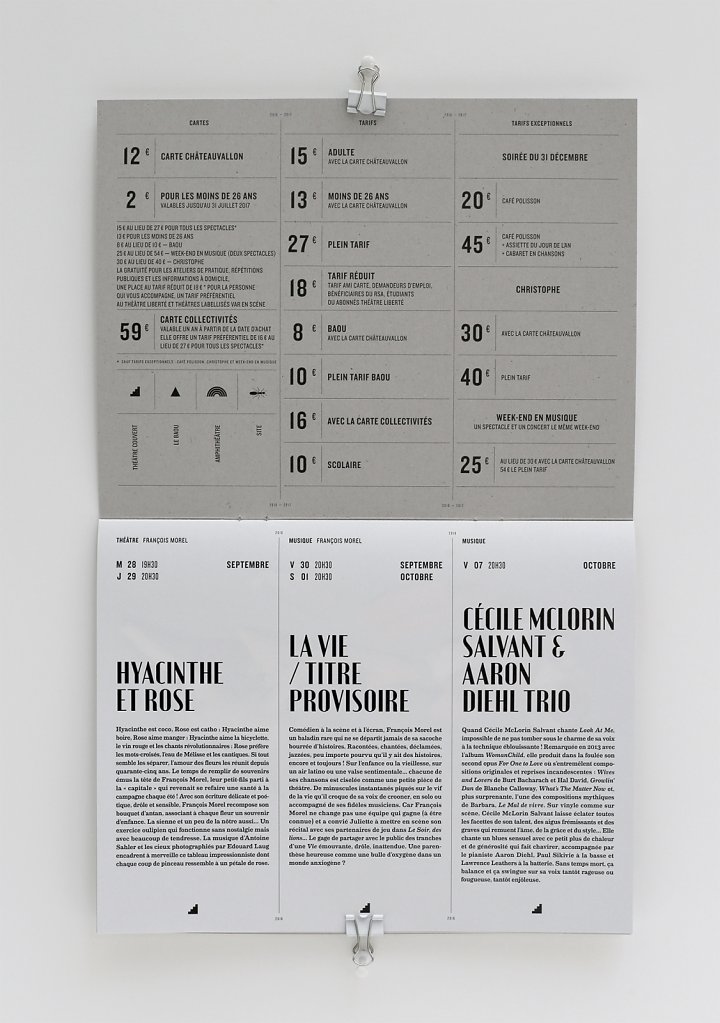 Patrick Lindsay et Aurélien Débat — Châteauvallon 2016