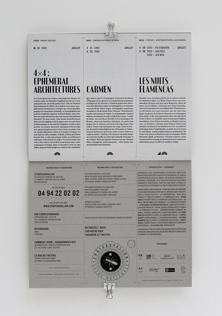 Patrick Lindsay et Aurélien Débat — Châteauvallon 2016